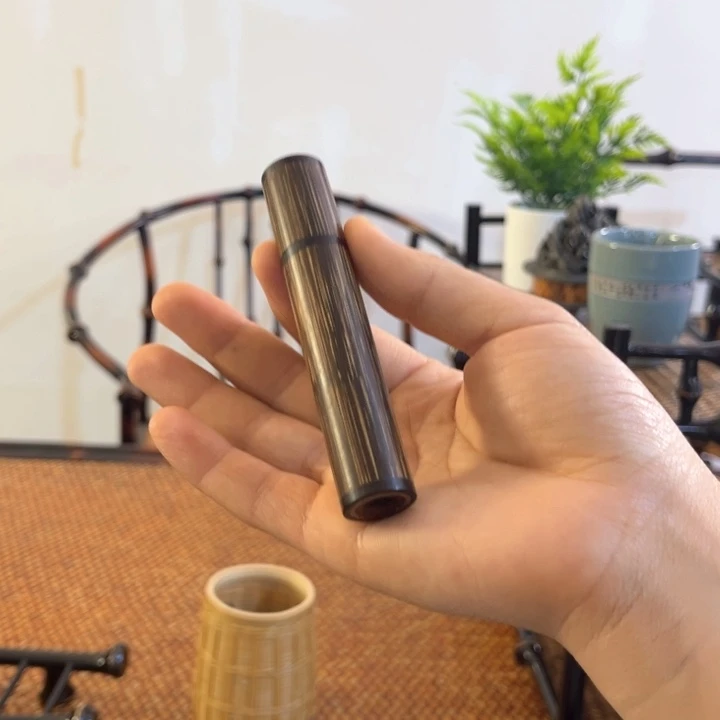 竹金丝棕竹打火机火折子