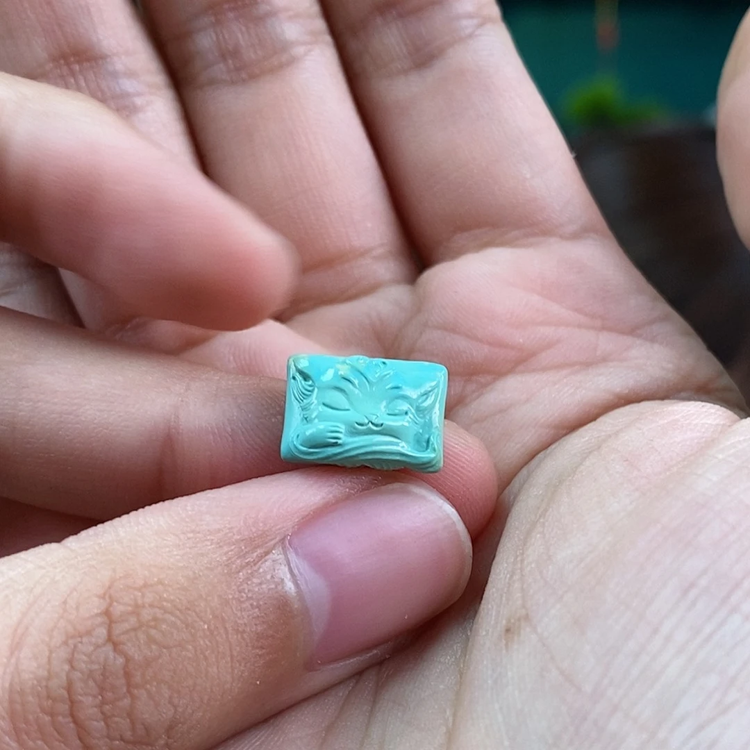 绿松石珠宝奇石未镶嵌