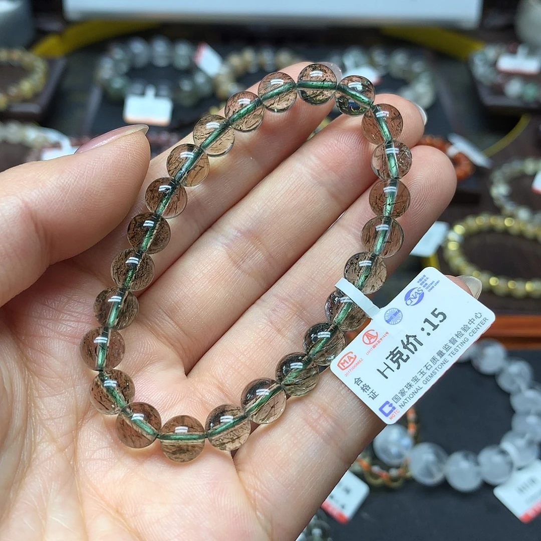 水晶未镶嵌手链手链