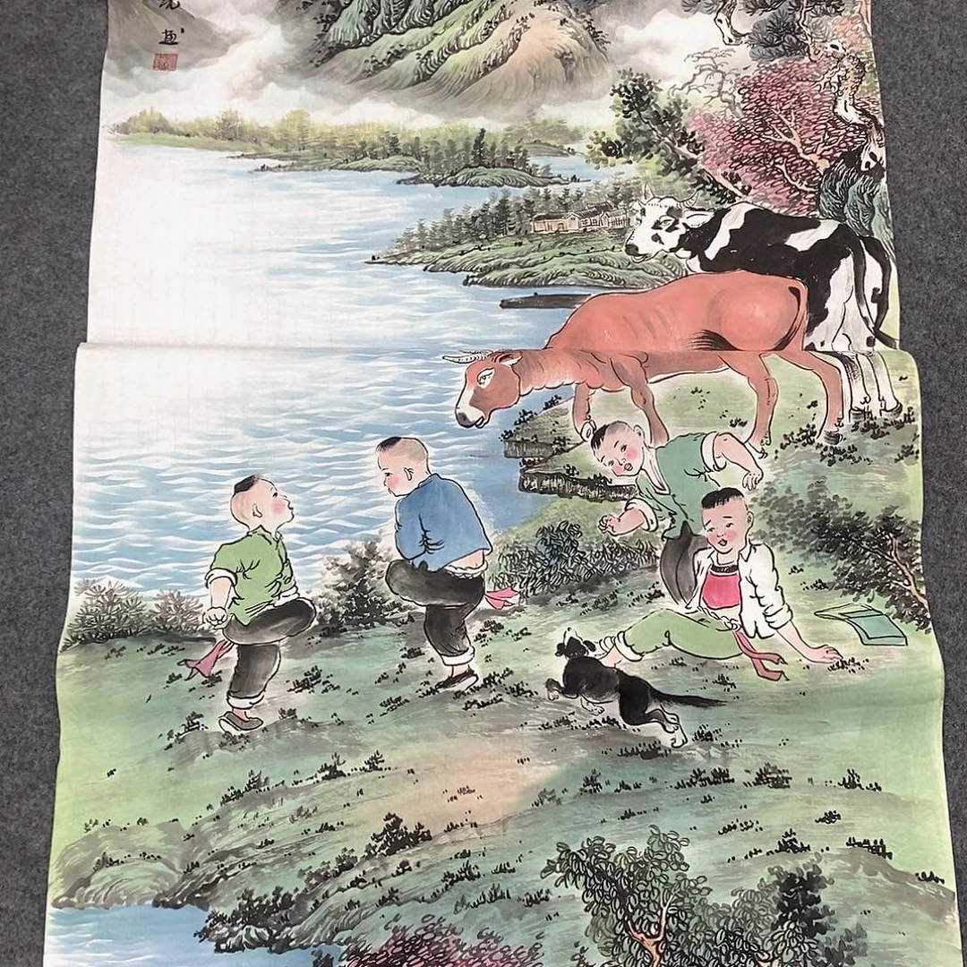 国画国画作品手绘