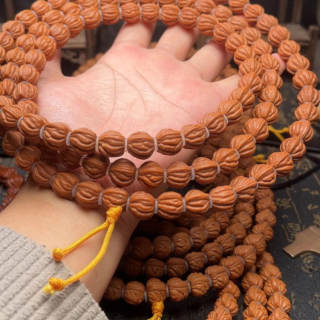 机***灵桃核吊坠佛手薄挂