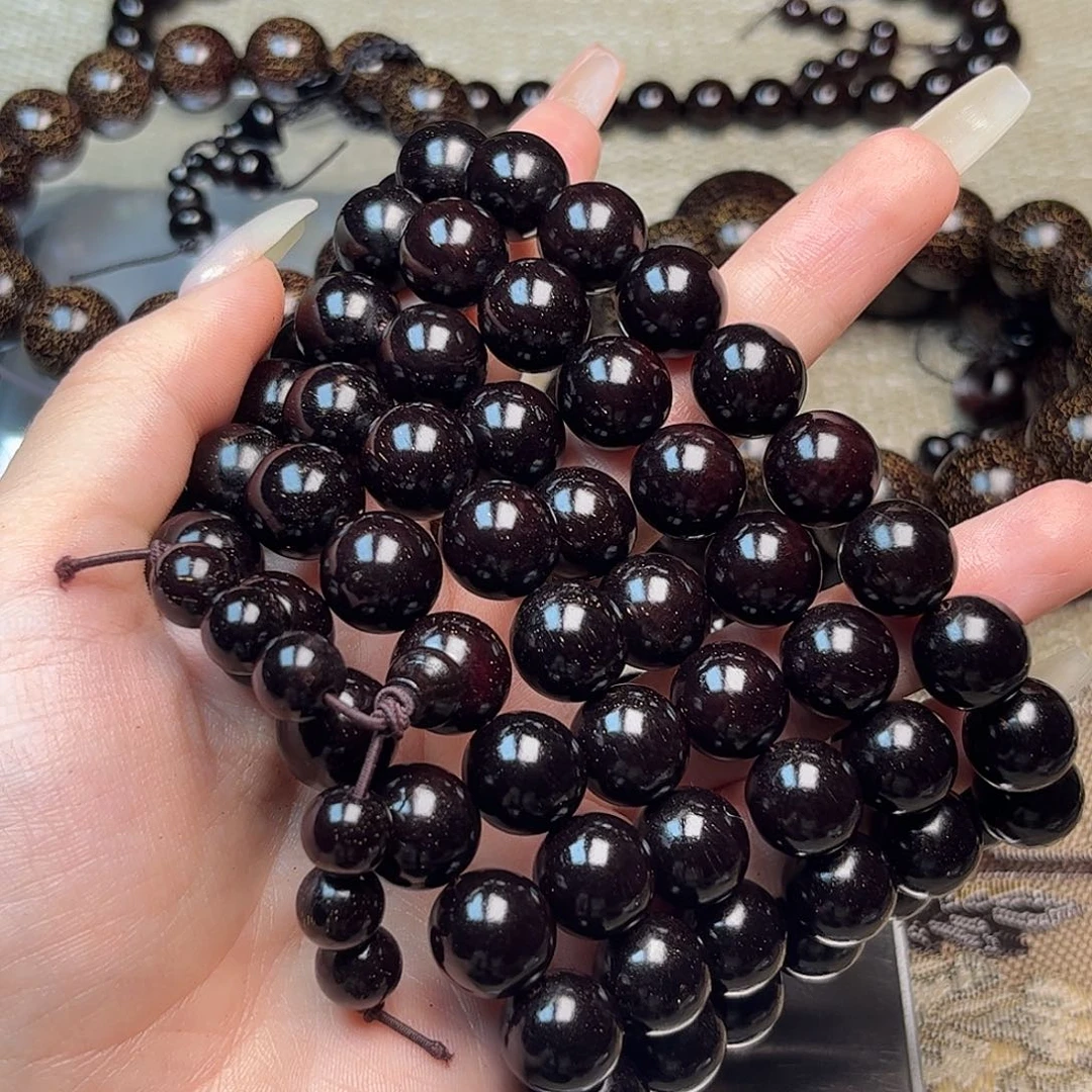 檀香紫檀（小叶紫檀）1.2 108带星