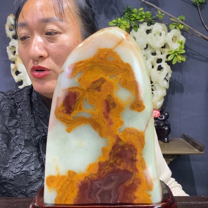 石材精品古青石摆件