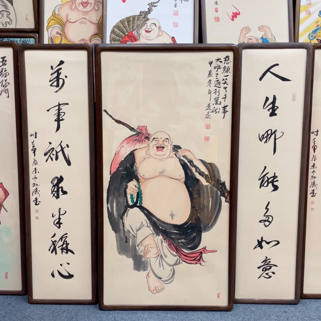 国画小*哥字画作品原文月