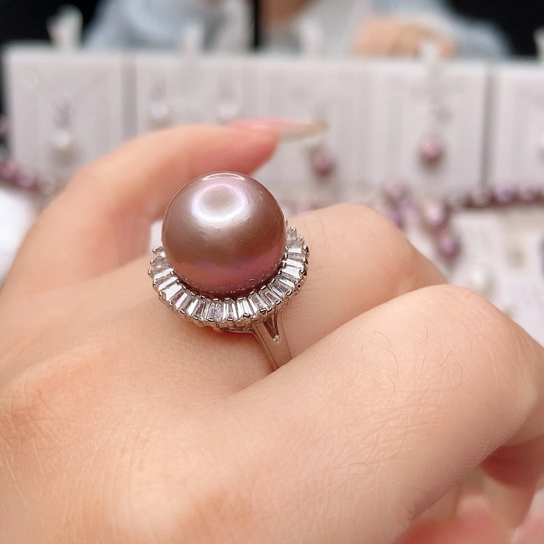 淡水珍珠吊坠(赠链)合金