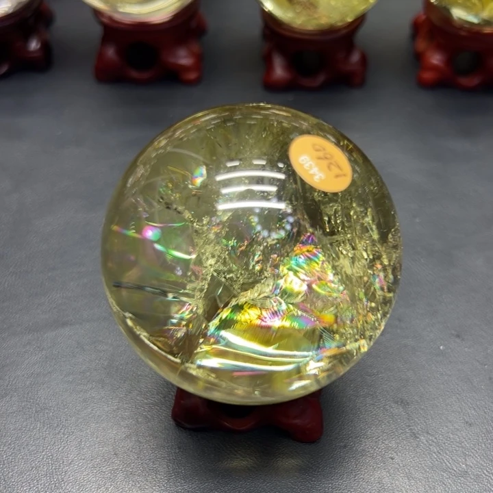 水晶未镶嵌珠宝半成品C3439黄水xy