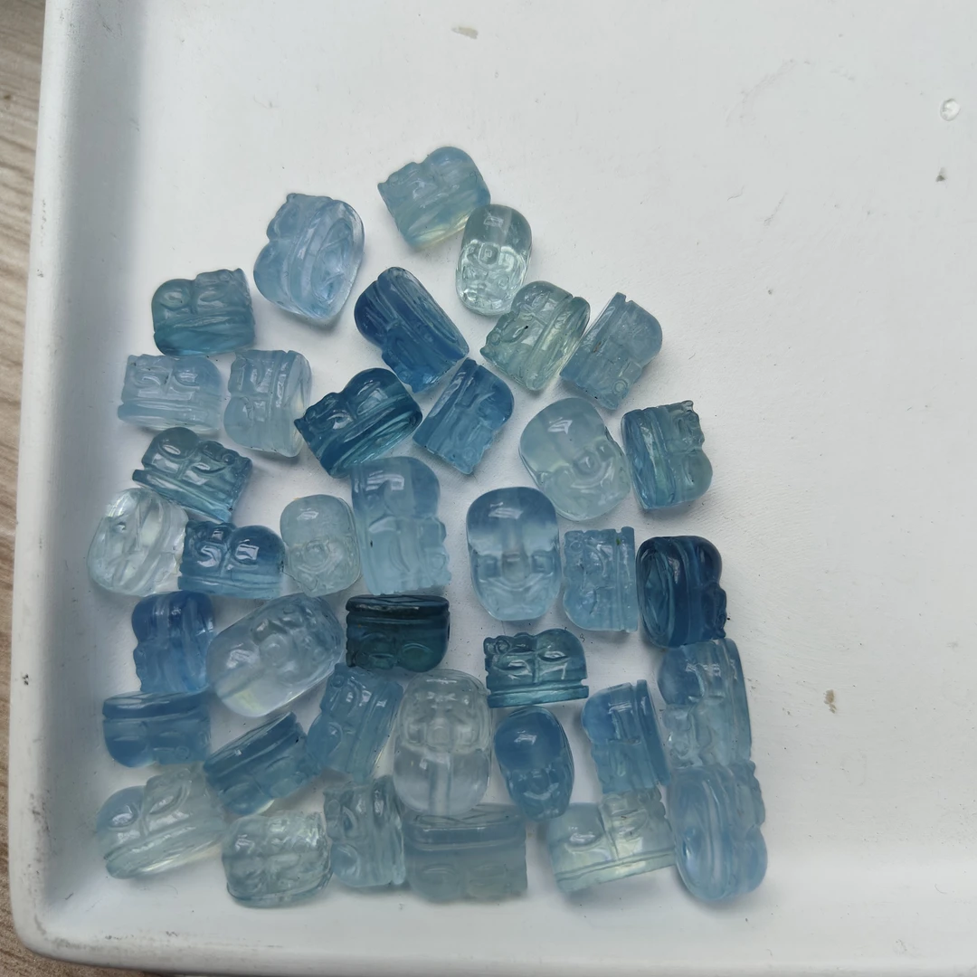 海蓝宝貔貅多样性随机发一尊A902