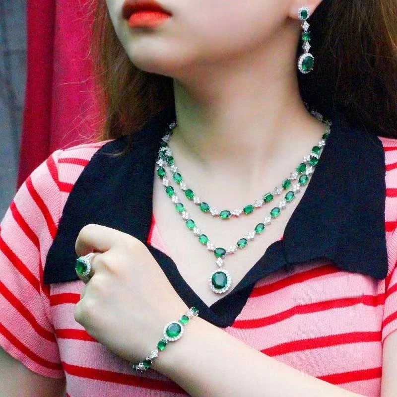 锆石（处理）欧美风中国风女轻奢10cm以下复古百搭奢华古风