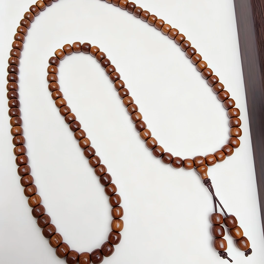 贡木 5×6×108 颗多圈手串（血月星空）多样性发一