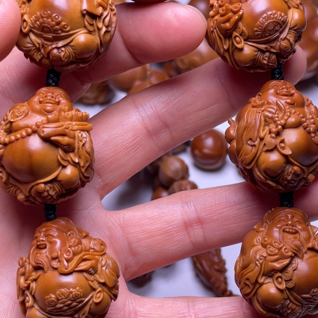 蟹***王橄榄核手串/手链橄榄油