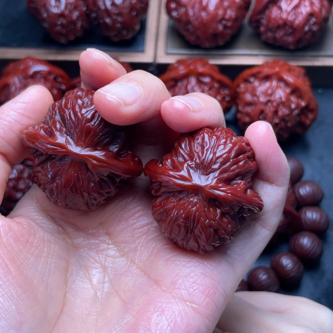 文玩核桃吊坠文磨盘