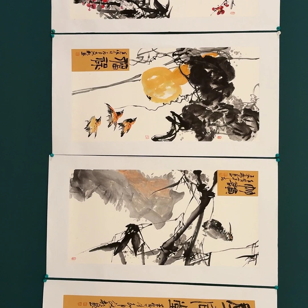 国画溥文彬老师的作品