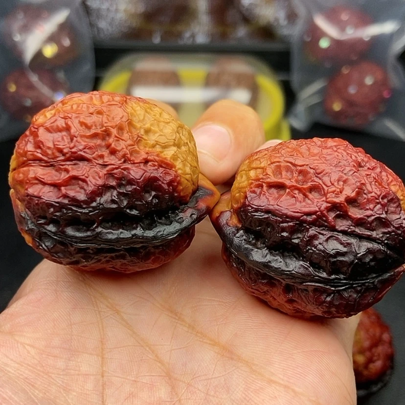 【闪购商品】把件文玩核桃41尺玄武蟾王
