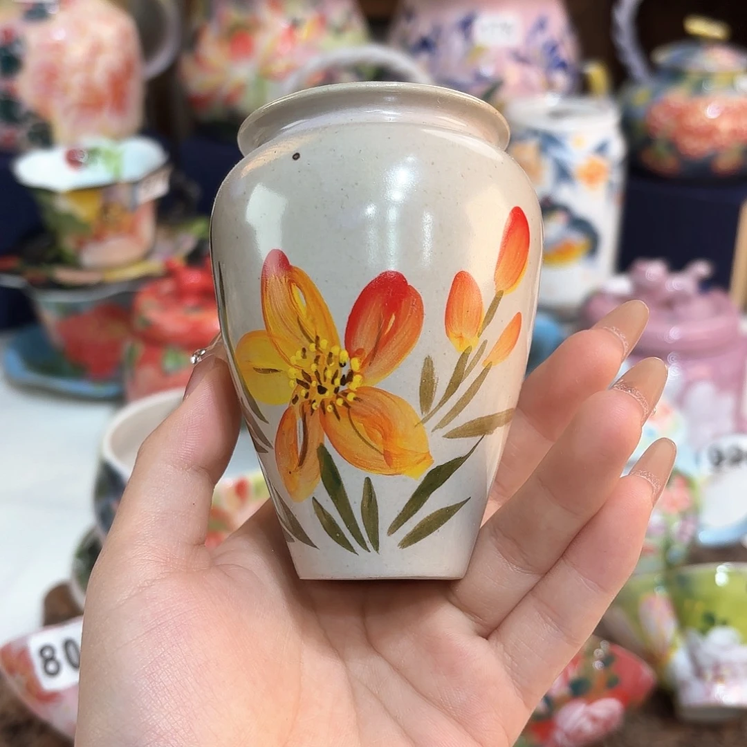 景德镇手绘高温釉下彩陶瓷茶具