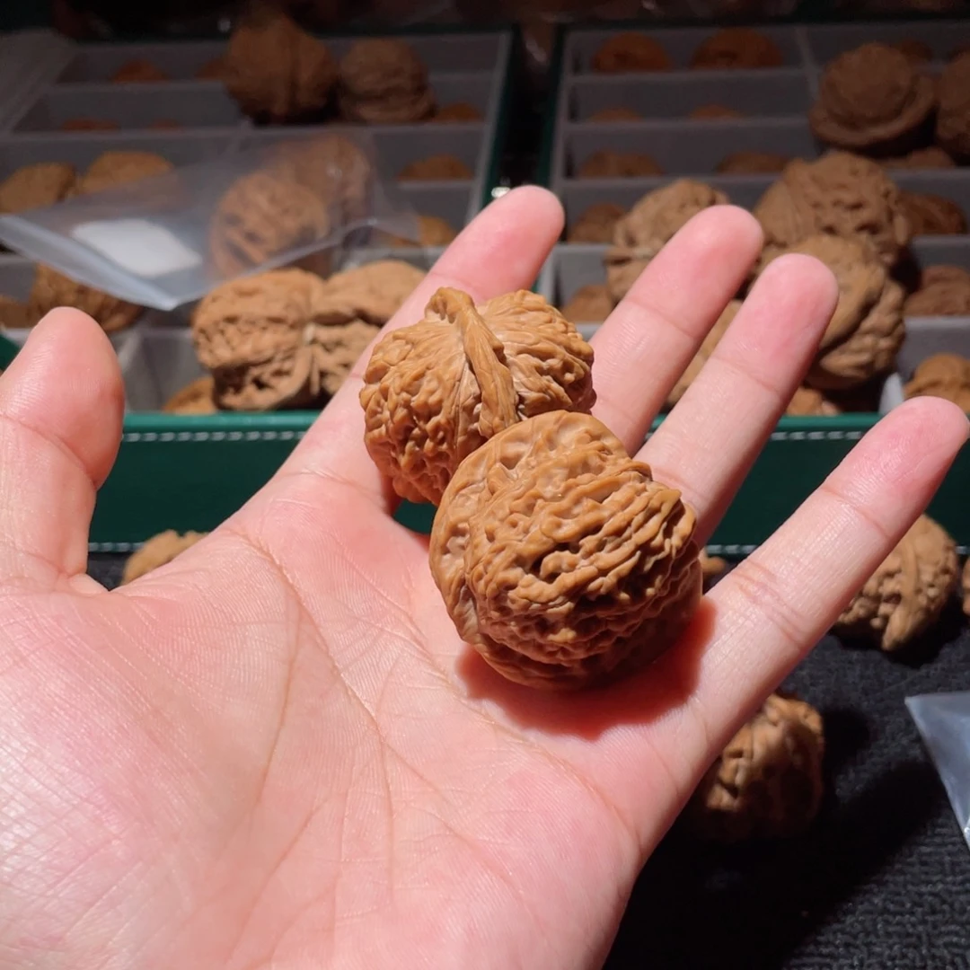 桃核把件福**咪39全品平谷一代楼