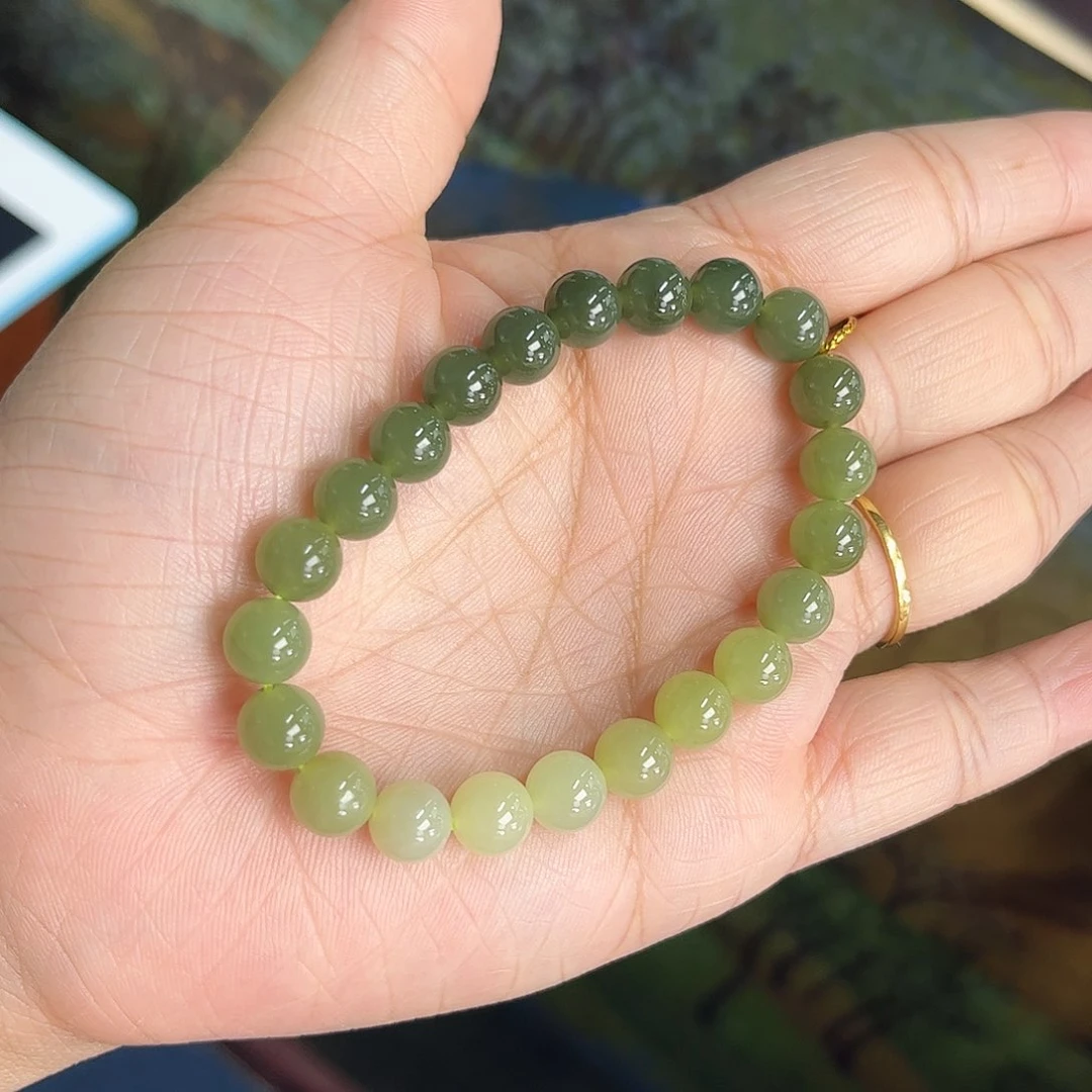 和田玉手链未镶嵌