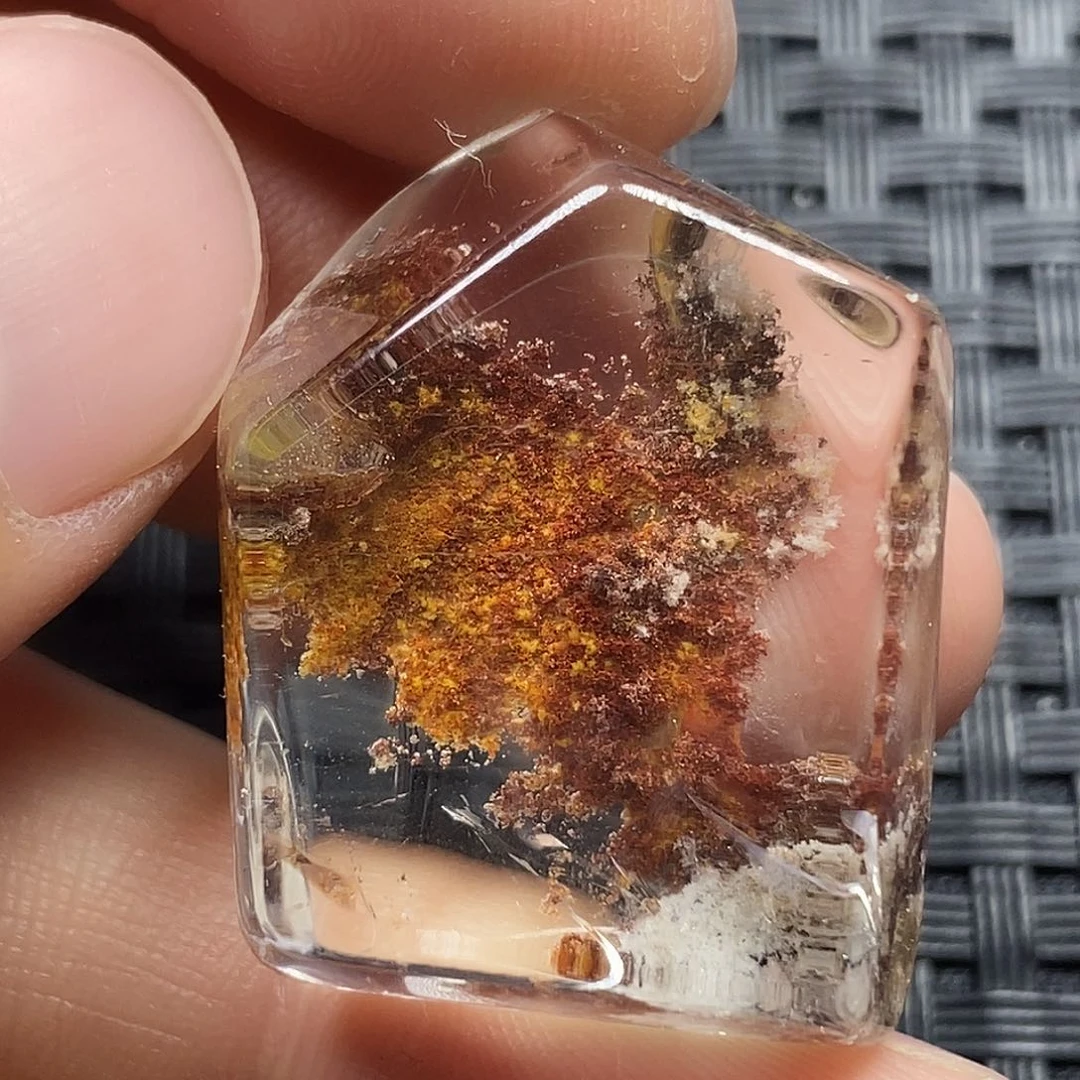 水晶颈饰未镶嵌S****l天然水晶项链吊坠