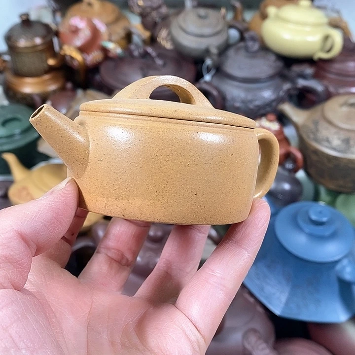 紫砂茶壶微瑕花泥