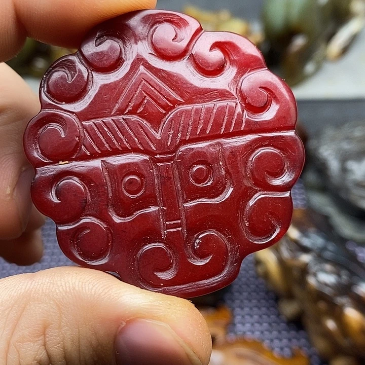 未镶嵌蛇纹石玉颈饰