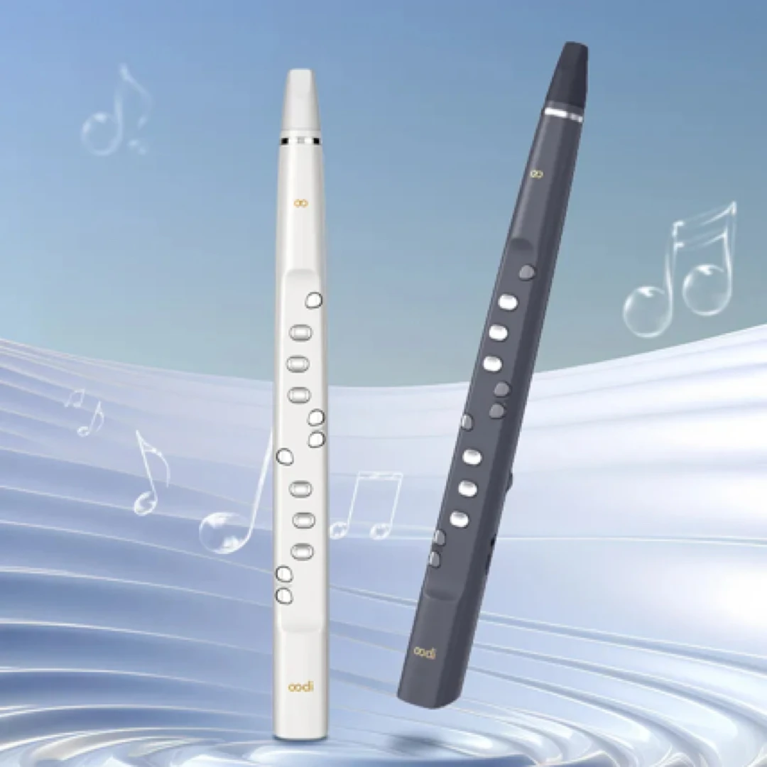 无笛C2MIDI功能强大可外接软音源、扩展音色。小巧便携可自定义指法