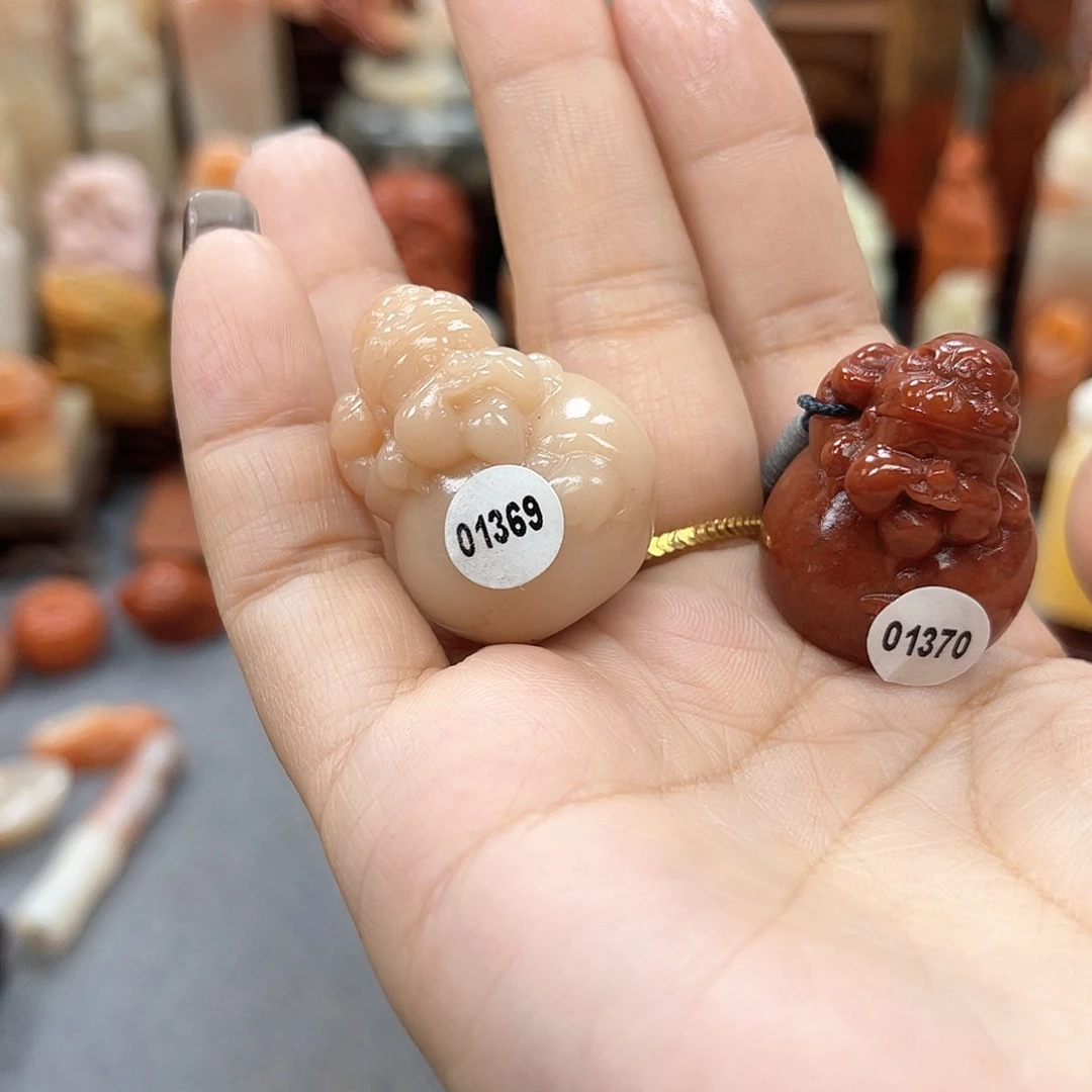 寿山石印石?****?13691370包邮包刻