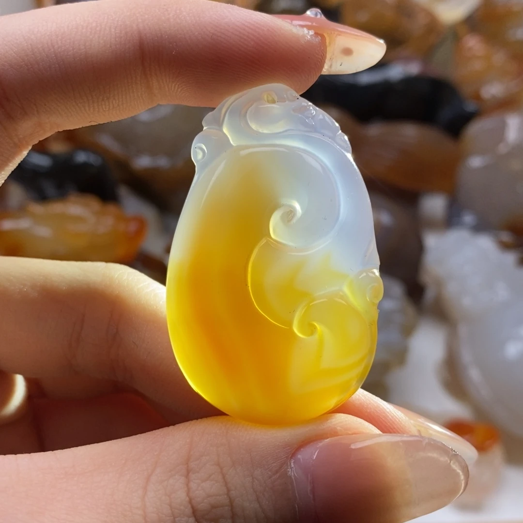 玛瑙/玉髓未镶嵌颈饰