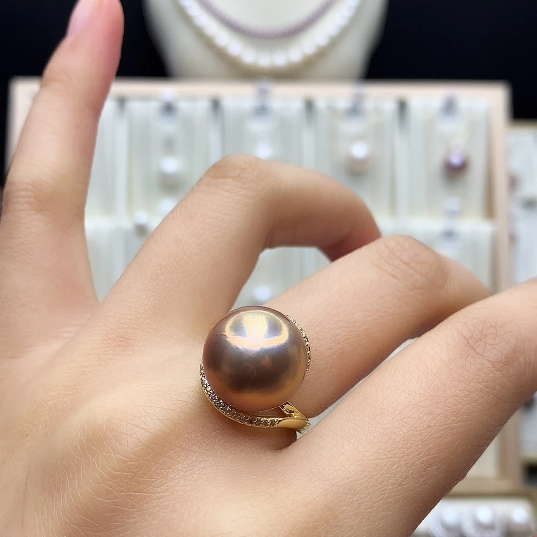 合金淡水珍珠颈饰