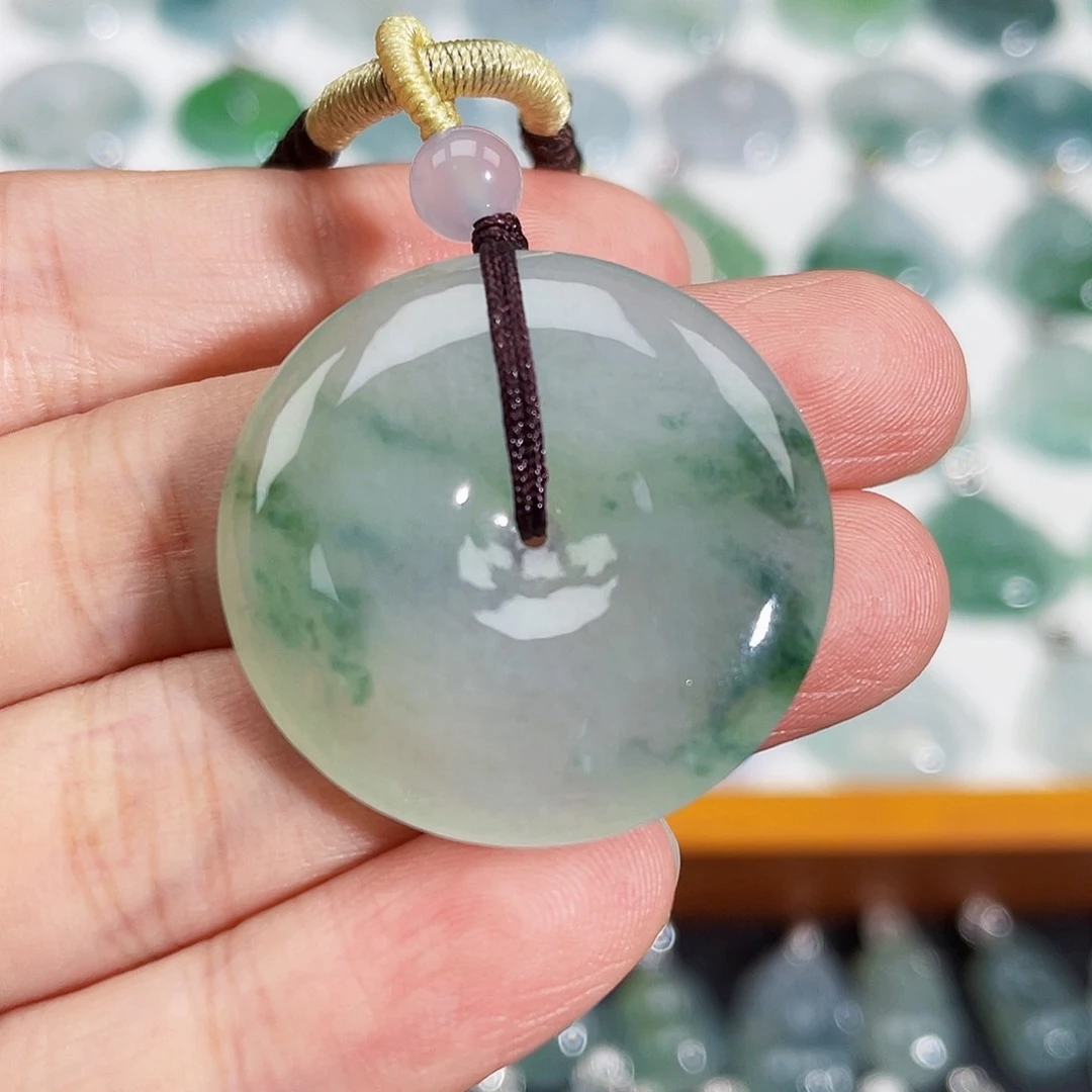 颈饰未镶嵌翡翠吊坠