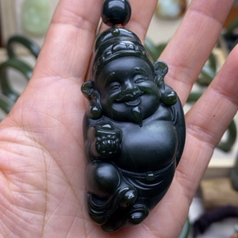 【闪购商品】和田玉挂件未镶嵌自**在