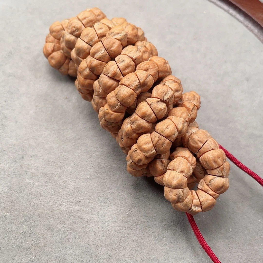 柏香籽/百香籽吊坠热振铁籽油皮几何大肠