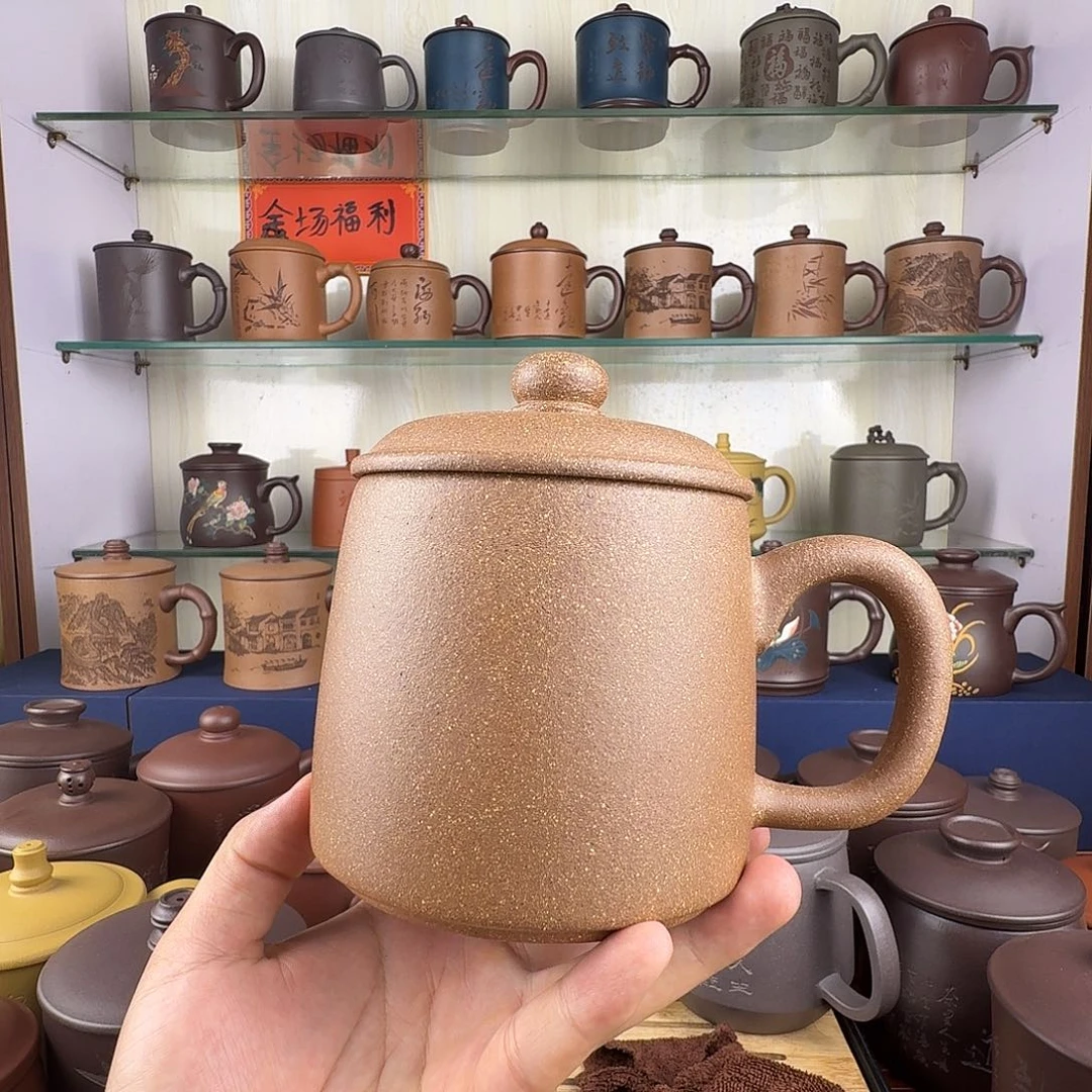 茶杯紫砂？*？紫砂杯无礼盒包装