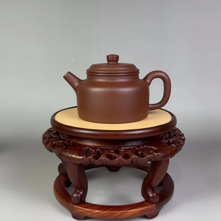 底槽青茶壶德钟壶270 cc全手工制作