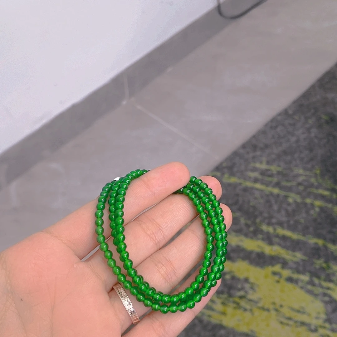 翡翠未镶嵌颈饰卡4