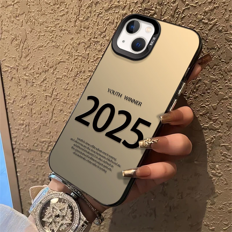 适用于【苹果】13/14创意简约2025个性男女新款防摔手机壳