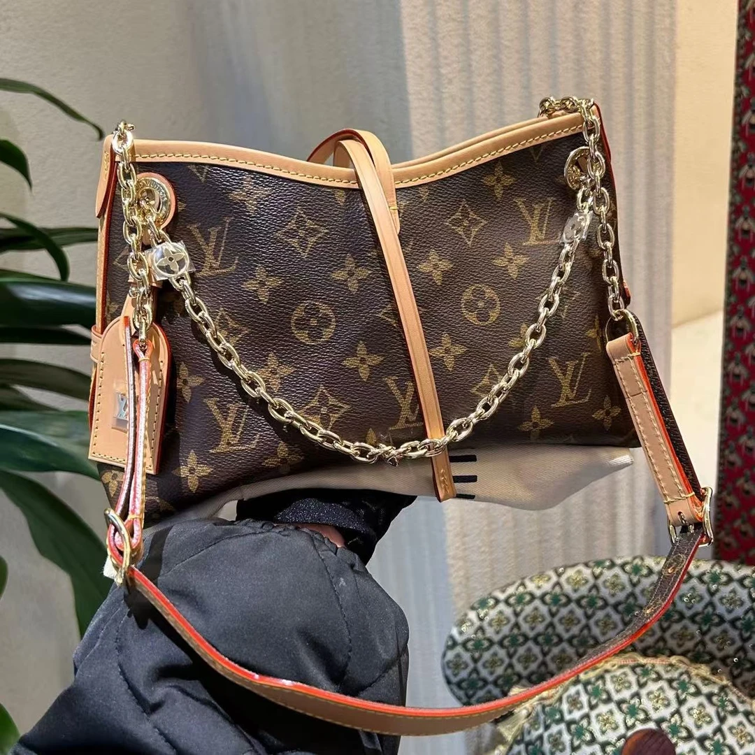 全新未使用 LouisVuitton/路易威登 老花carryall bb