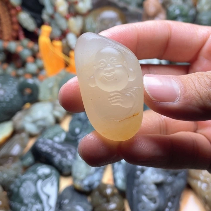 和田玉把件未镶嵌