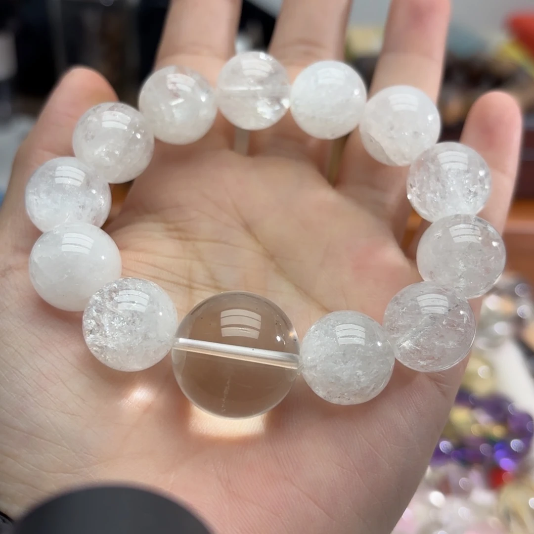 未镶嵌手链水晶白阿塞