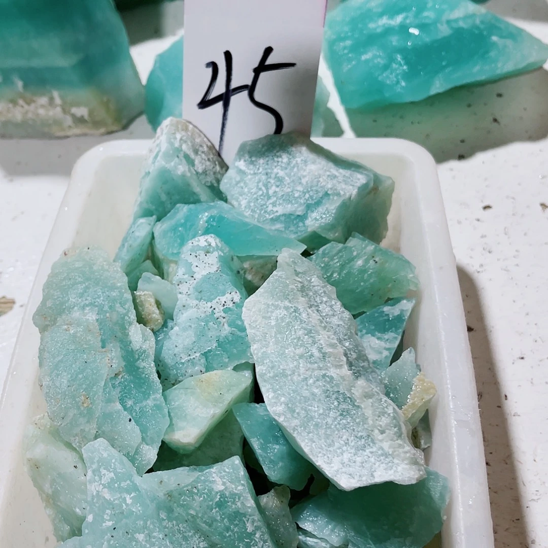 棉***笑蛇纹石玉未镶嵌原石