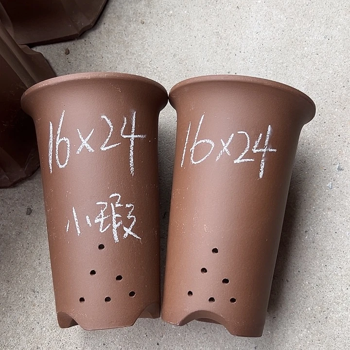 紫砂花盆宜兴紫砂花盆厂家2只