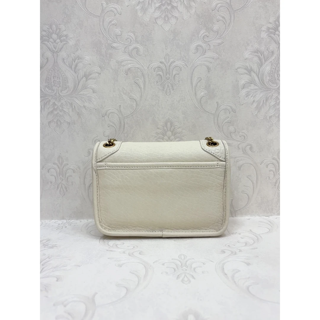 Laugh Queen手工打造真皮女士新款包 0522 白小小 油