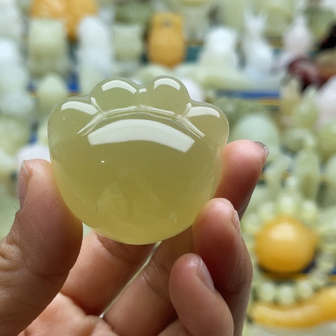 可***姐玉天然桌面小摆件