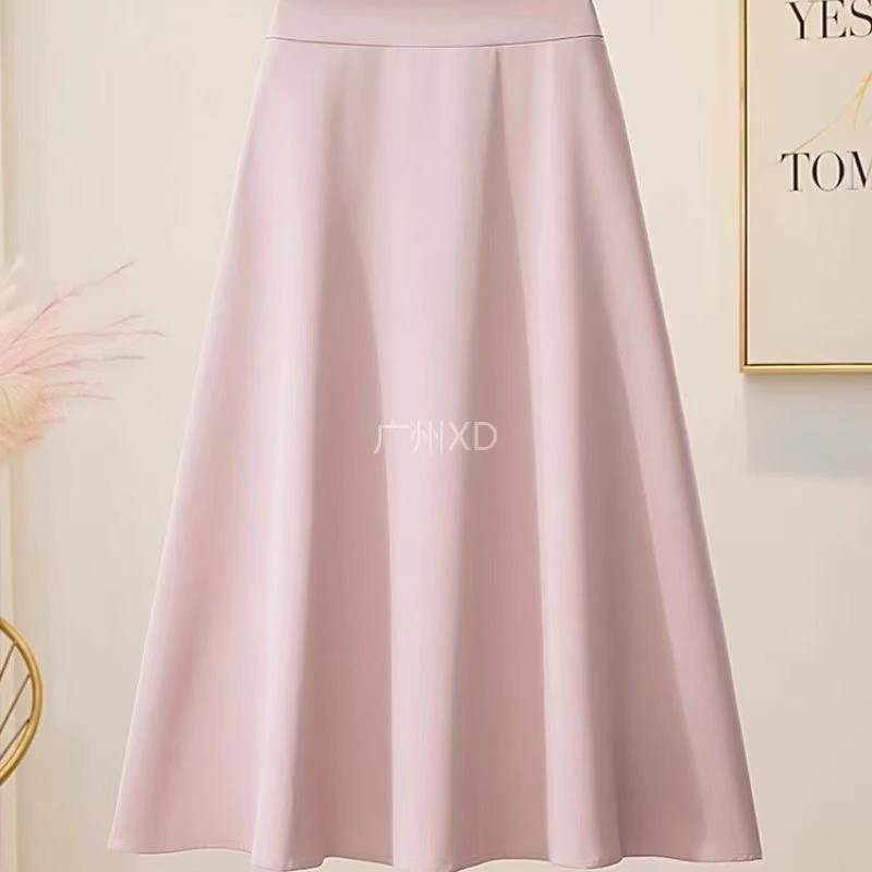 高腰A字显高显瘦西装半身裙5003