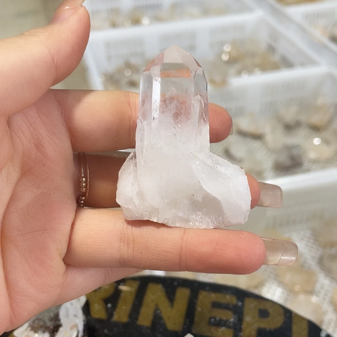 拍***你水晶珠宝半成品银S925镶嵌