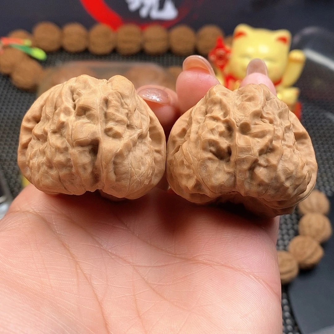文玩核桃吊坠41尺肌肉蛙全品43克