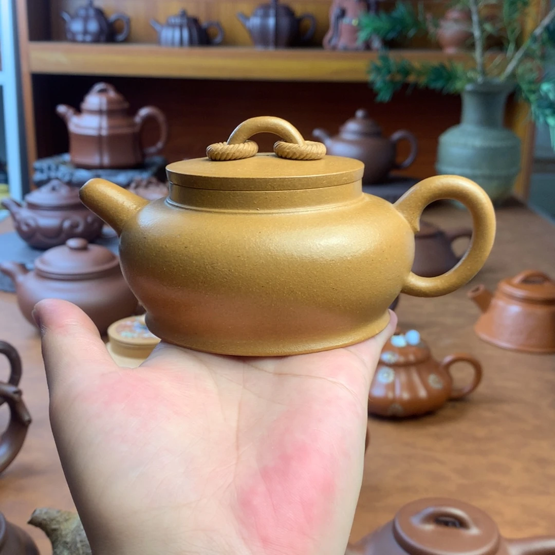 紫砂茶壶大蕴双圈容量220