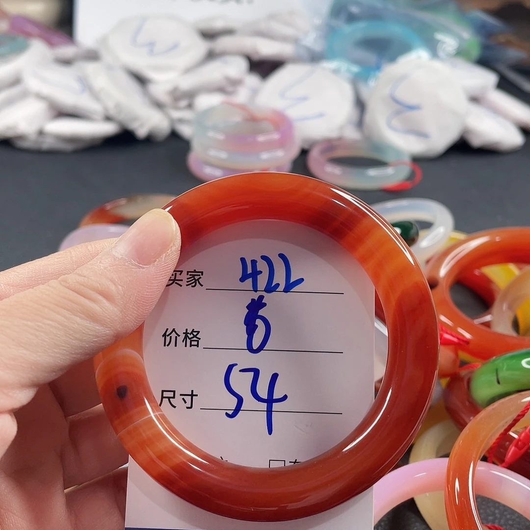 玛瑙/玉髓未镶嵌手镯