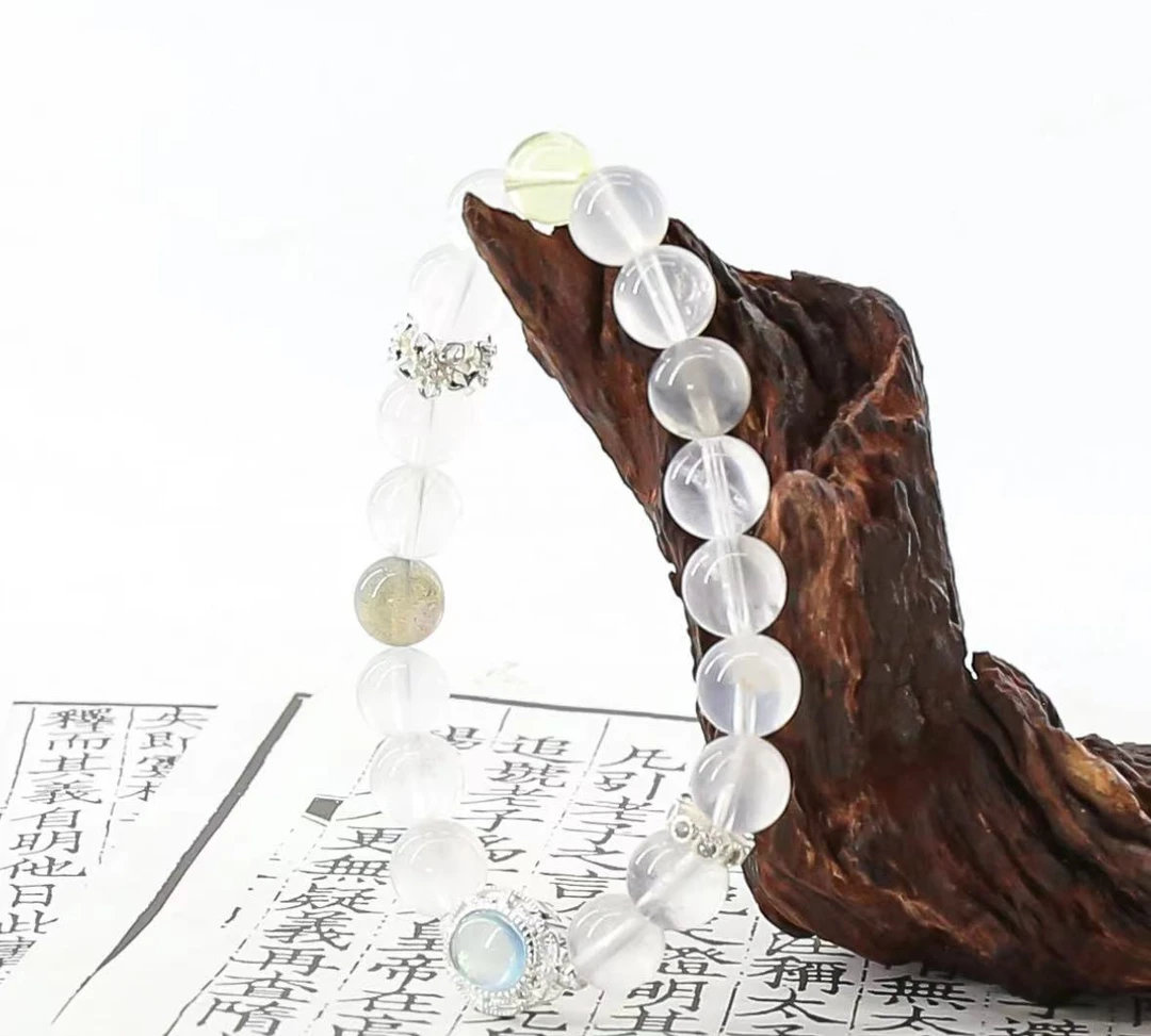 GZ3501海蓝宝-精品手串（带证书和礼盒）