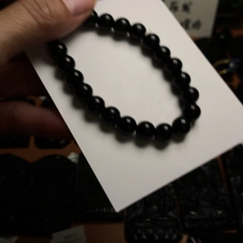 翡翠未镶嵌颈饰天然缅甸a货钢琴黑挂件