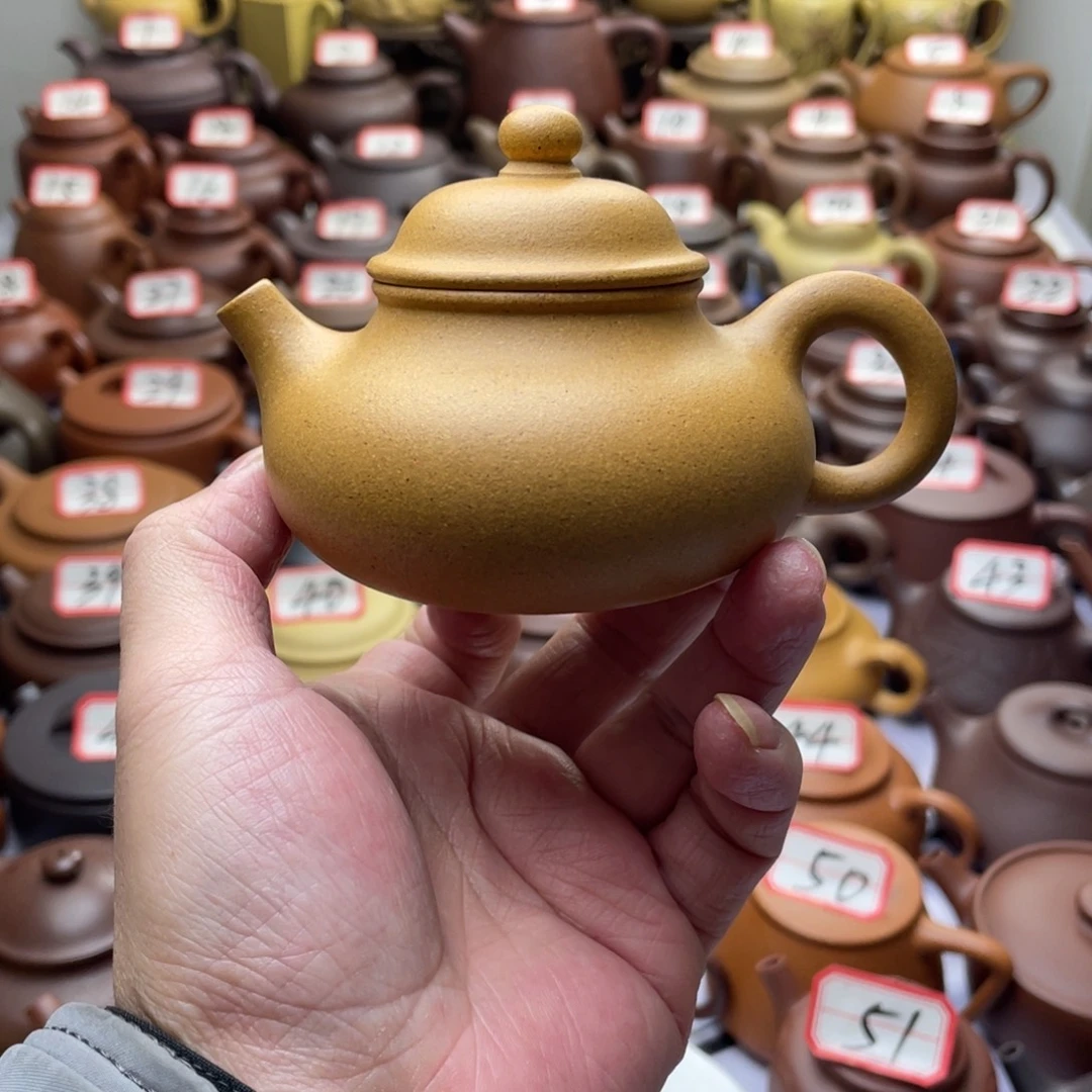 茶壶紫砂宜兴紫砂半手工