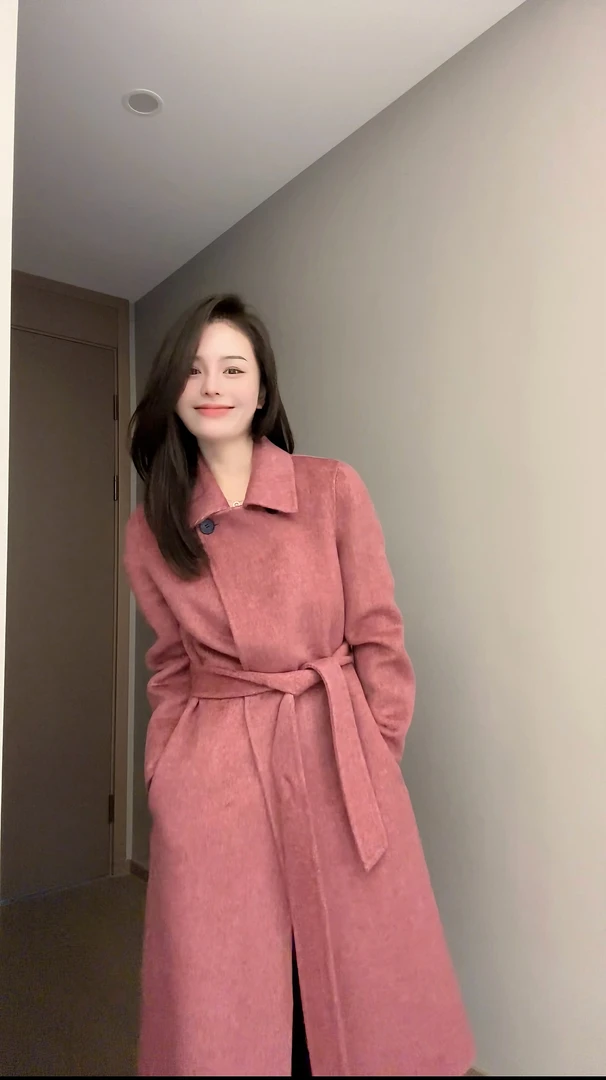 【大倪专属】轻奢休闲设计师百搭洋气长款82501